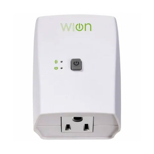 Wion 125V 60 Hertz WiFi Receptacle with Wireless Switch & Programmable Timer