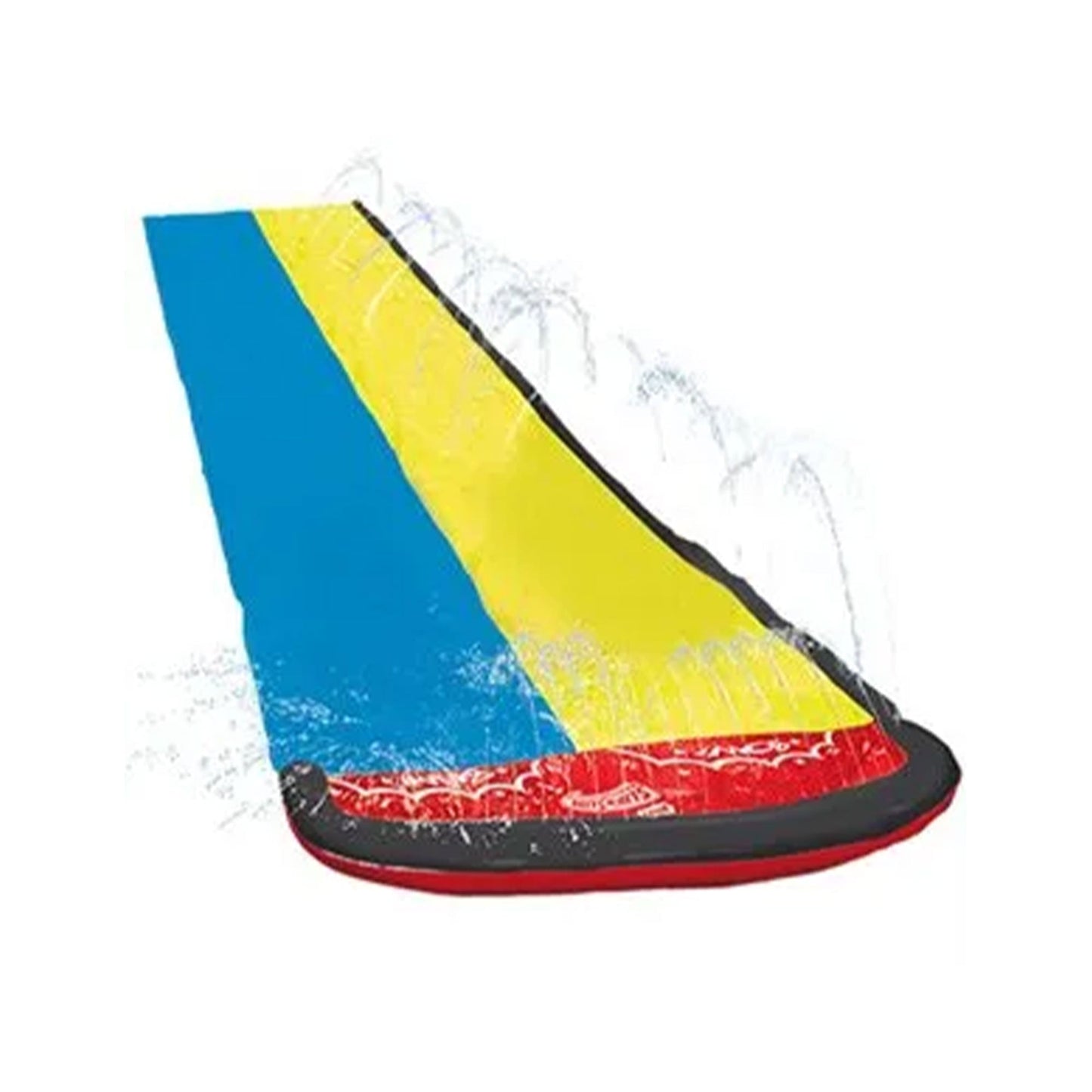 Wham-O Slip N' Slide 16ft Double Sliding Lane Water Racer w/Slide Boogie Board