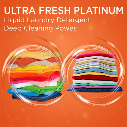 Ultra Fresh 6X Platinum 5 Gal Detergent with Spring Fresh Softener (3 Pack)