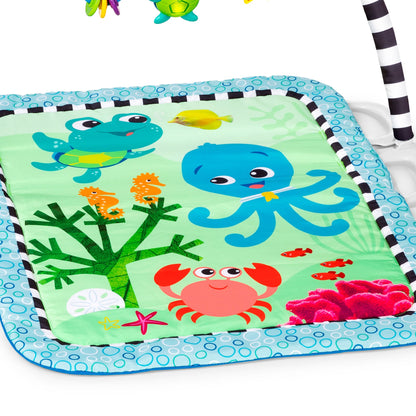 Baby Einstein Neptune's Discovery Reef Baby Tummy Time Activity Gym Toy Bar