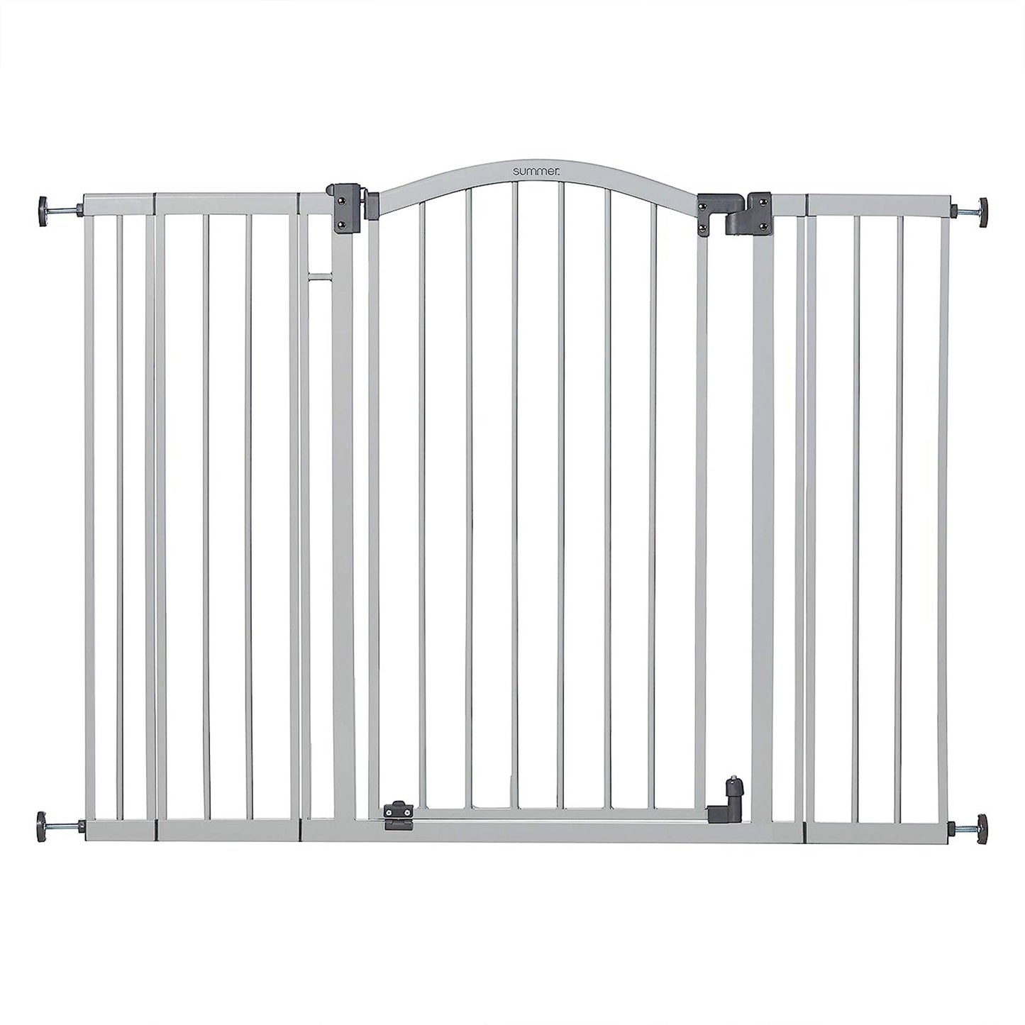 Summer Infant 38 Inch Extra Tall and Wide Pet and Baby Mounted Safety Gate, Gray