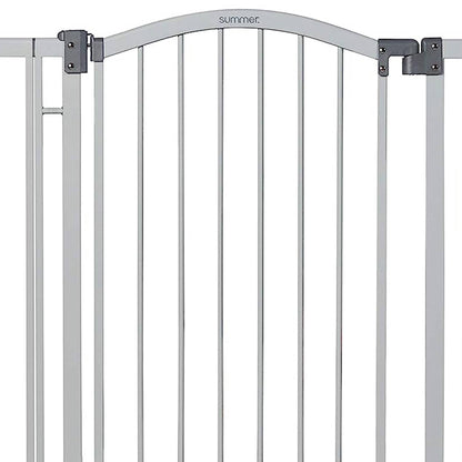 Summer Infant 38 Inch Extra Tall and Wide Pet and Baby Mounted Safety Gate, Gray