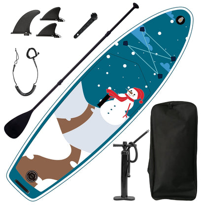 Inflatable Stand Up Paddle Board 9.9'x33"x5" With Accessories