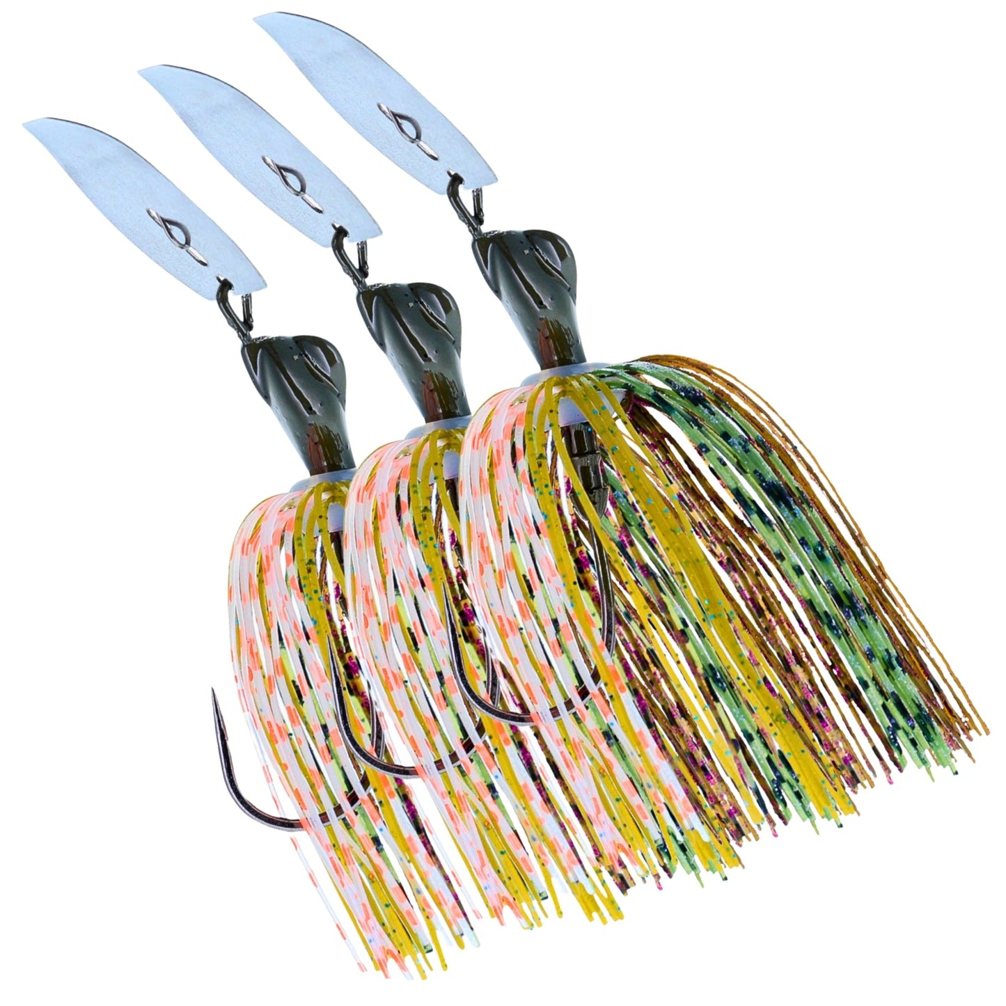 Reaction Tackle Lead Breaker Jigs- 3-Pack; Durable Fishing Jigs for Freshwater & Saltwater