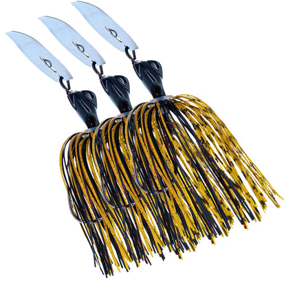 Reaction Tackle Lead Breaker Jigs- 3-Pack; Durable Fishing Jigs for Freshwater & Saltwater