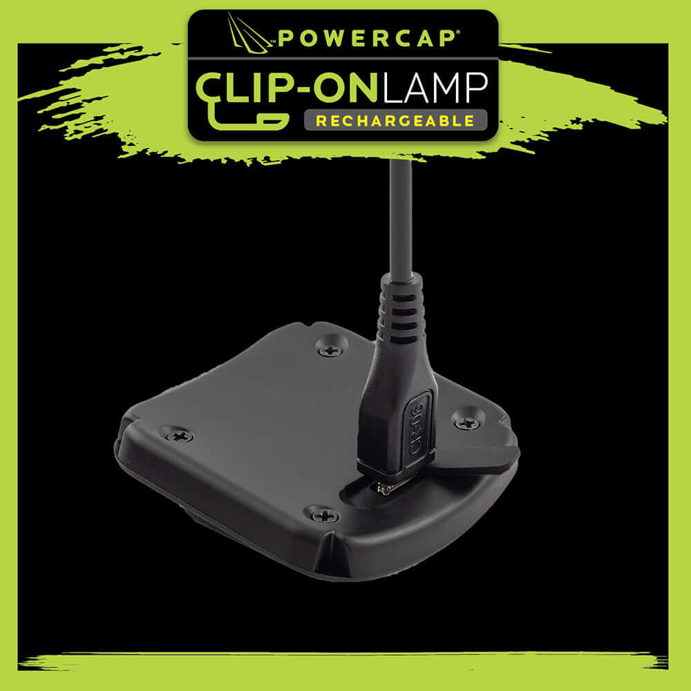 Beanie Clip-On Lamp Rechargeable Lamp - USB Rechargeable Headlamp