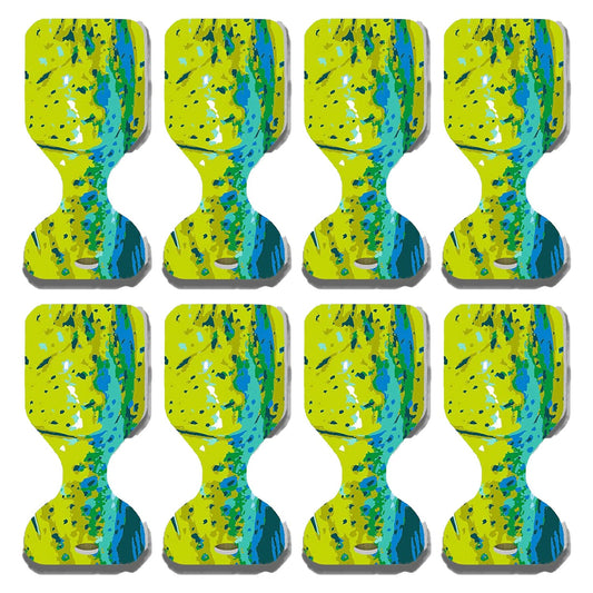 Vos Water Saddle Pool Floating Seat for Adults & Kids, Graphic Print (8 Pack)