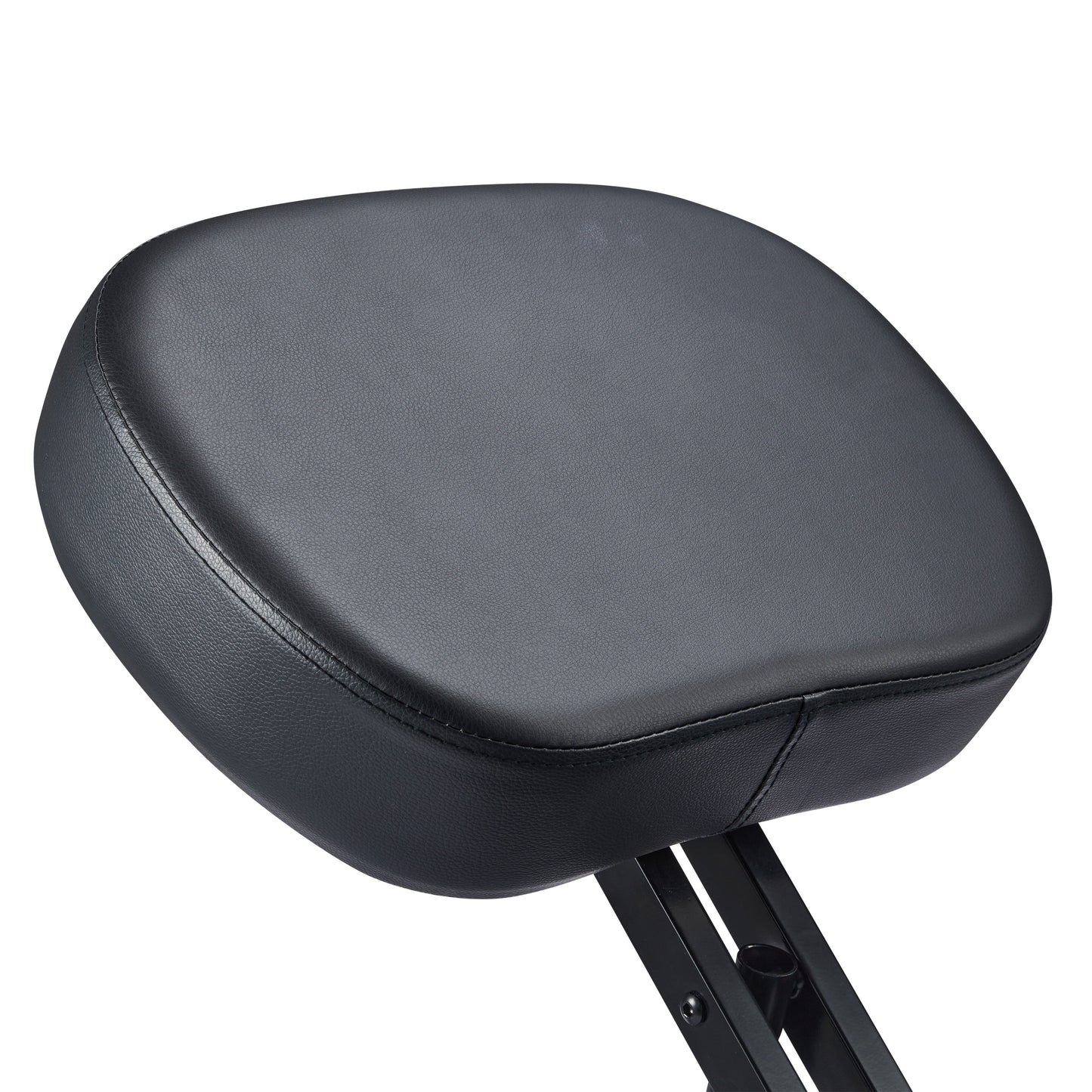 Jomeed Adjustable Ergonomic Home Office Kneeling Chair with Angled Seat, Black