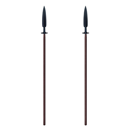 Cold Steel Medium Carbon SK 5 Steel Boar Hunting Spear with Ex Sheath (2 Pack)