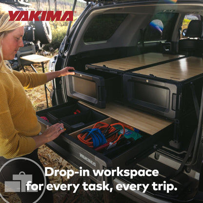 Yakima MOD Work Space Bamboo Finish Drop In Table Top fits MD and LG HomeBase