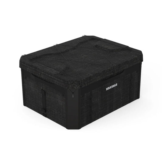 Yakima MOD GearCrate Medium Stackable Premium Tote with Lid and Divider, Black