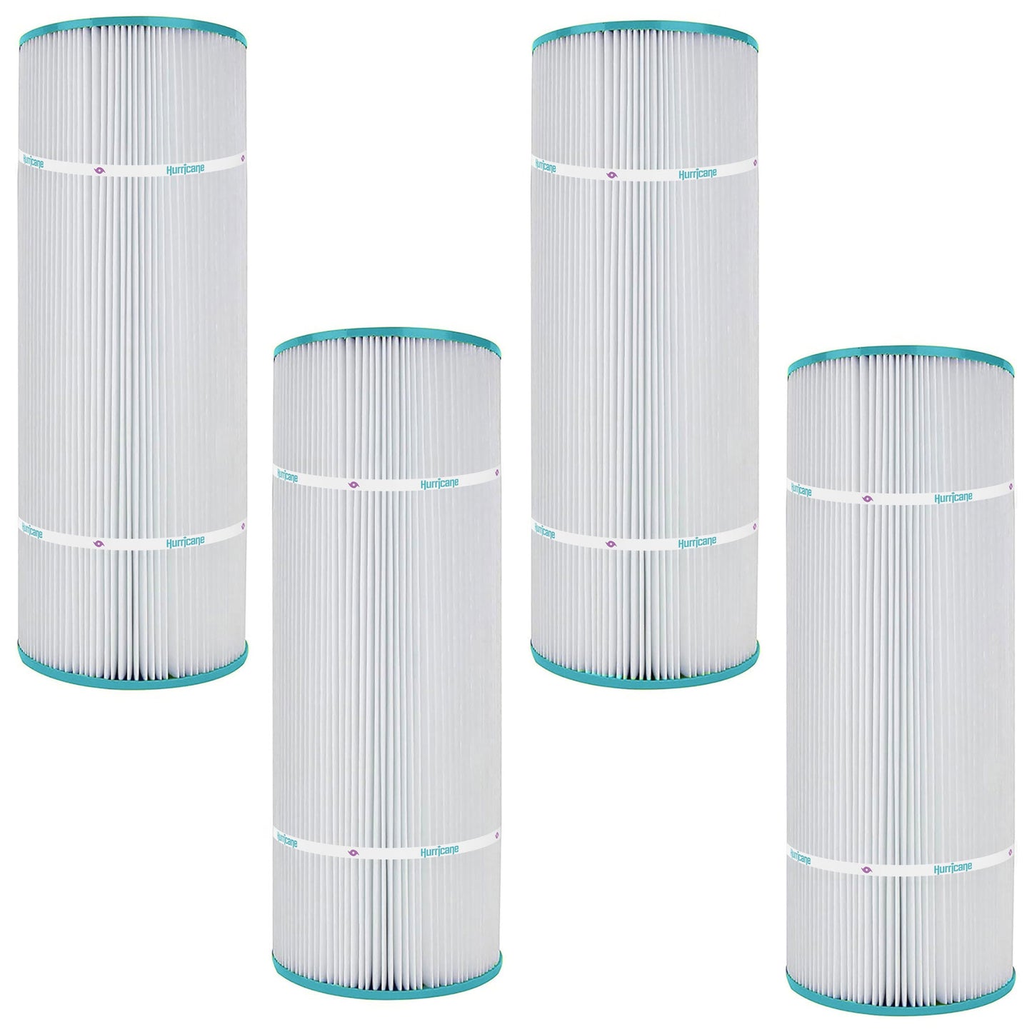 Hurricane 4 Pack HF7470-04 Advanced Pool and Spa Filter Cartridge Replacement