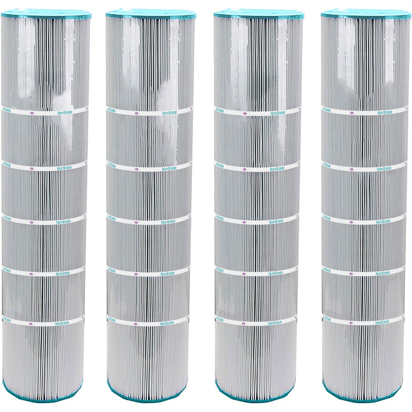 Hurricane 4 Pack HF7472-04 Advanced Pool and Spa Filter Cartridge Replacement
