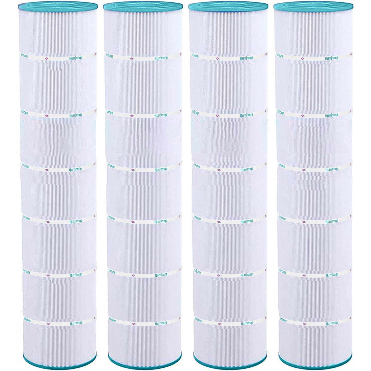 Hurricane 4 Pack HF7494-04 Advanced Pool and Spa Filter Cartridge Replacement