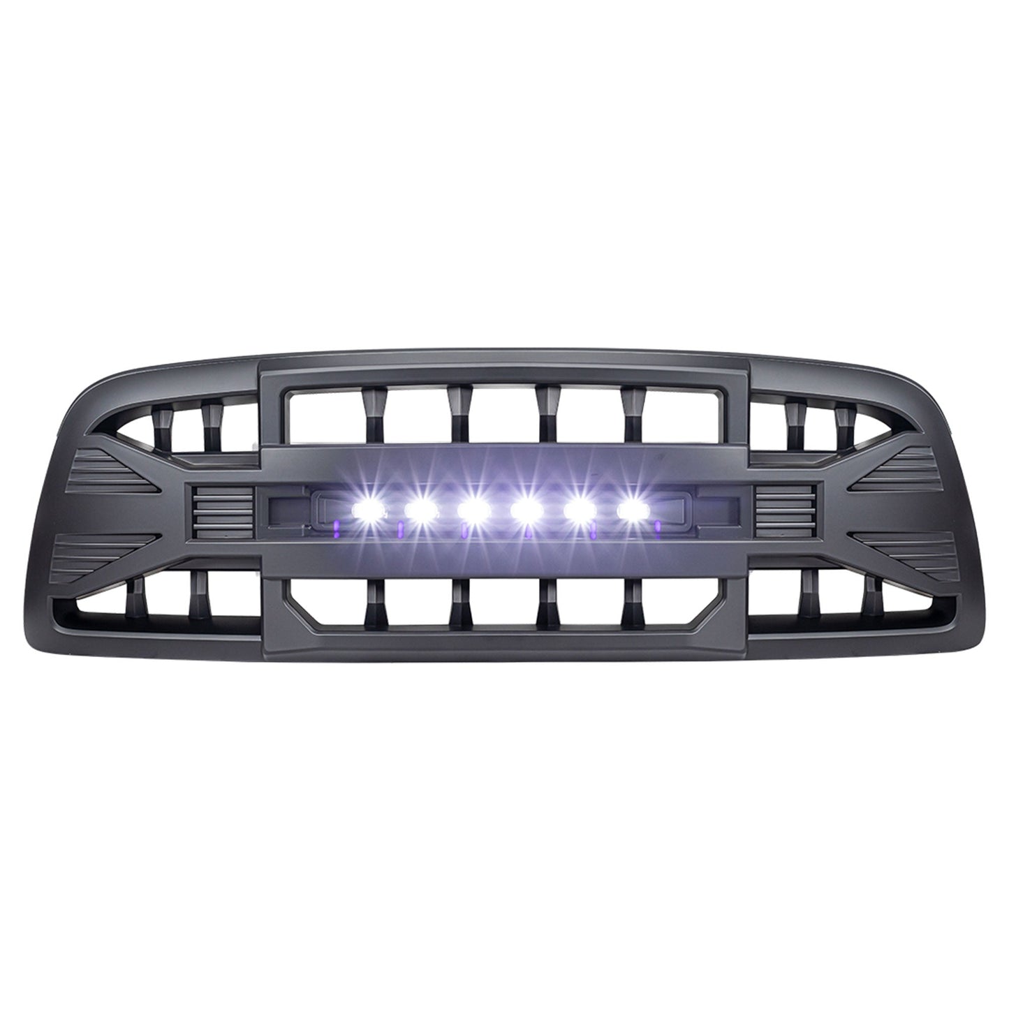 AMERICAN MODIFIED Armor Grille for 2009 to 2012 Dodge Ram 1500, Matte Black