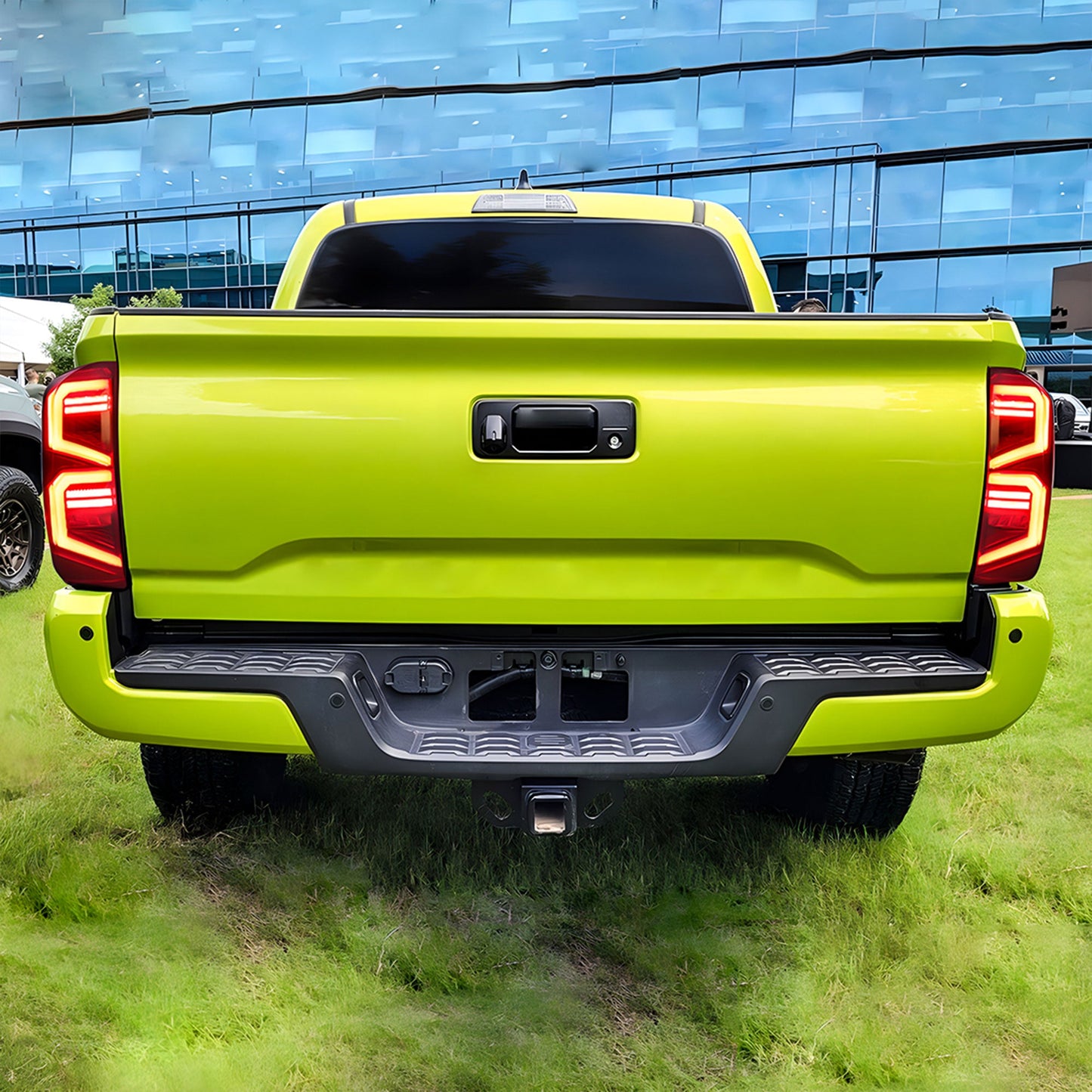 AMERICAN MODIFIED Smoked LED Tail Lights for 2016 to 2023 Toyota Tacoma, 1 Pair