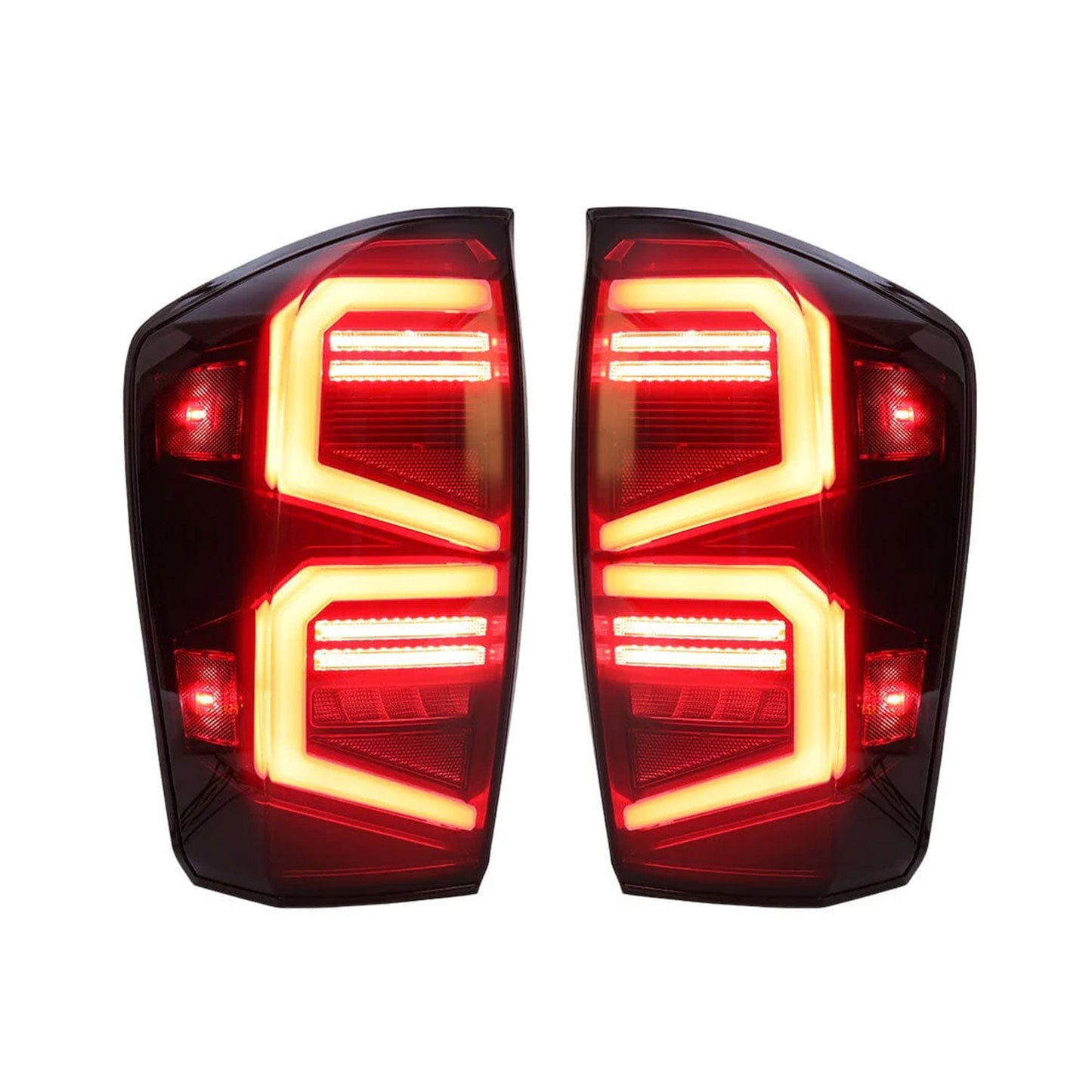 AMERICAN MODIFIED Smoked LED Tail Lights for 2016 to 2023 Toyota Tacoma, 1 Pair