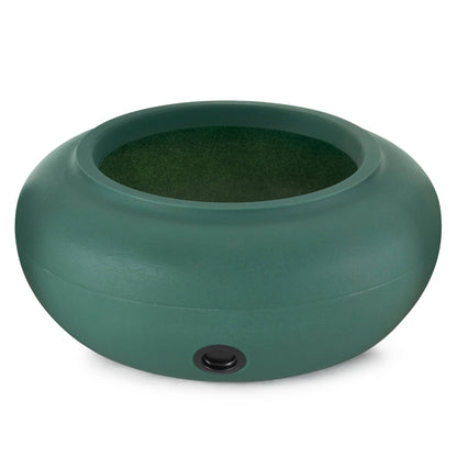 The HC Companies 21 Inch Garden Hose Holder Pot for 75 to 100 Ft Hoses (2 Pack)