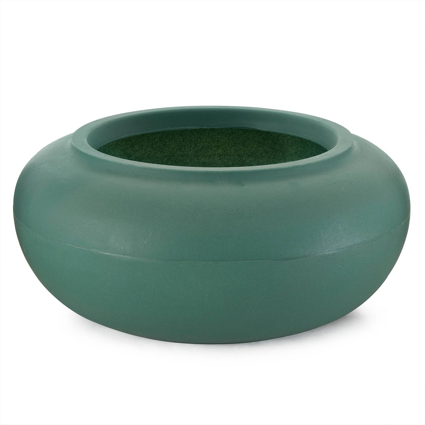 The HC Companies 21 Inch Garden Hose Holder Pot for 75 to 100 Ft Hoses (2 Pack)