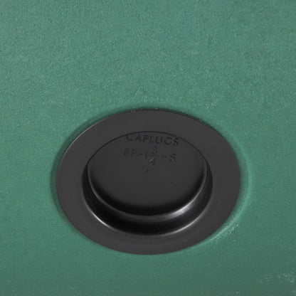 The HC Companies 21 Inch Garden Hose Holder Pot for 75 to 100 Ft Hoses (2 Pack)