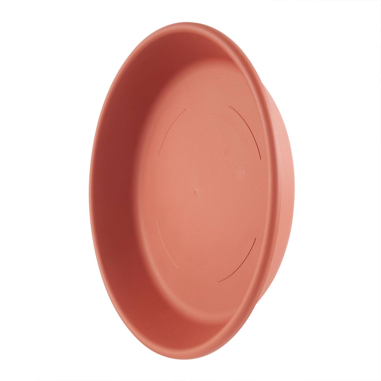 HC Companies Classic 17.63 Inch Tray Saucer for Planters, Terracotta (6 Pack)