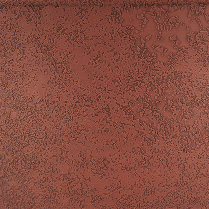 HC Companies Sierra 13 In Round Garden Planter Pot, Rustic Redstone (4 Pack)