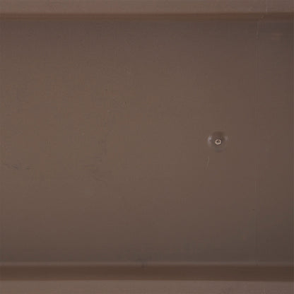 HC Companies Farmhouse Venetian 24 Inch Rectangular Flower Box Saucer (2 Pack)