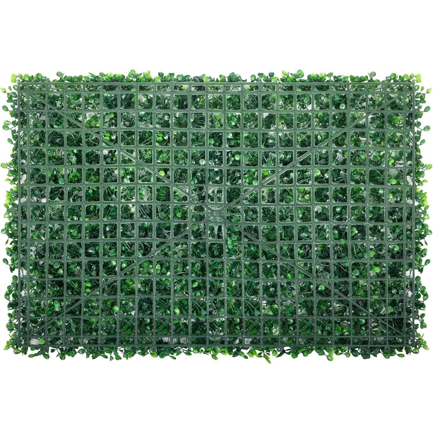 VEVOR 24 Piece 24"x16" Artificial Boxwood Panels for Indoor & Outdoor Use, Green