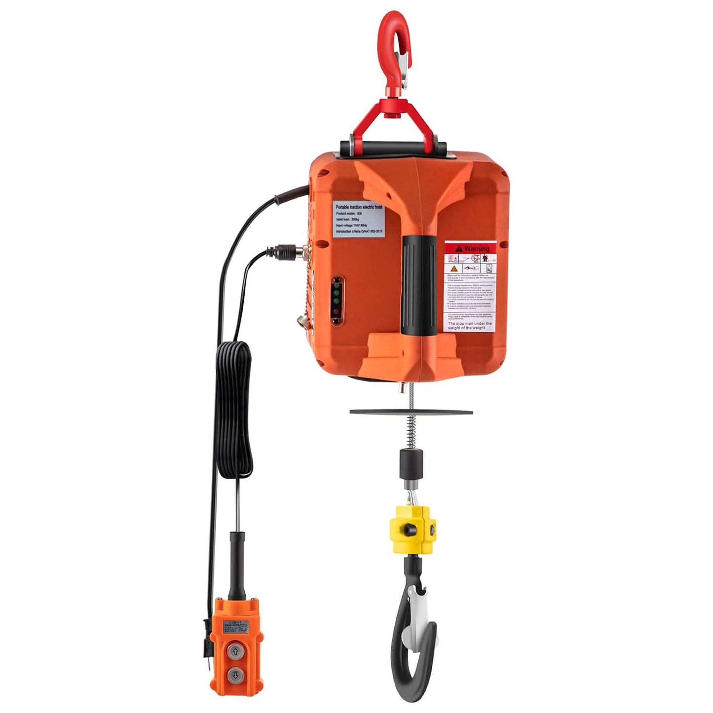 Vevor Electric Hoist Winch Crane Material Handling Tool with Remote Controller