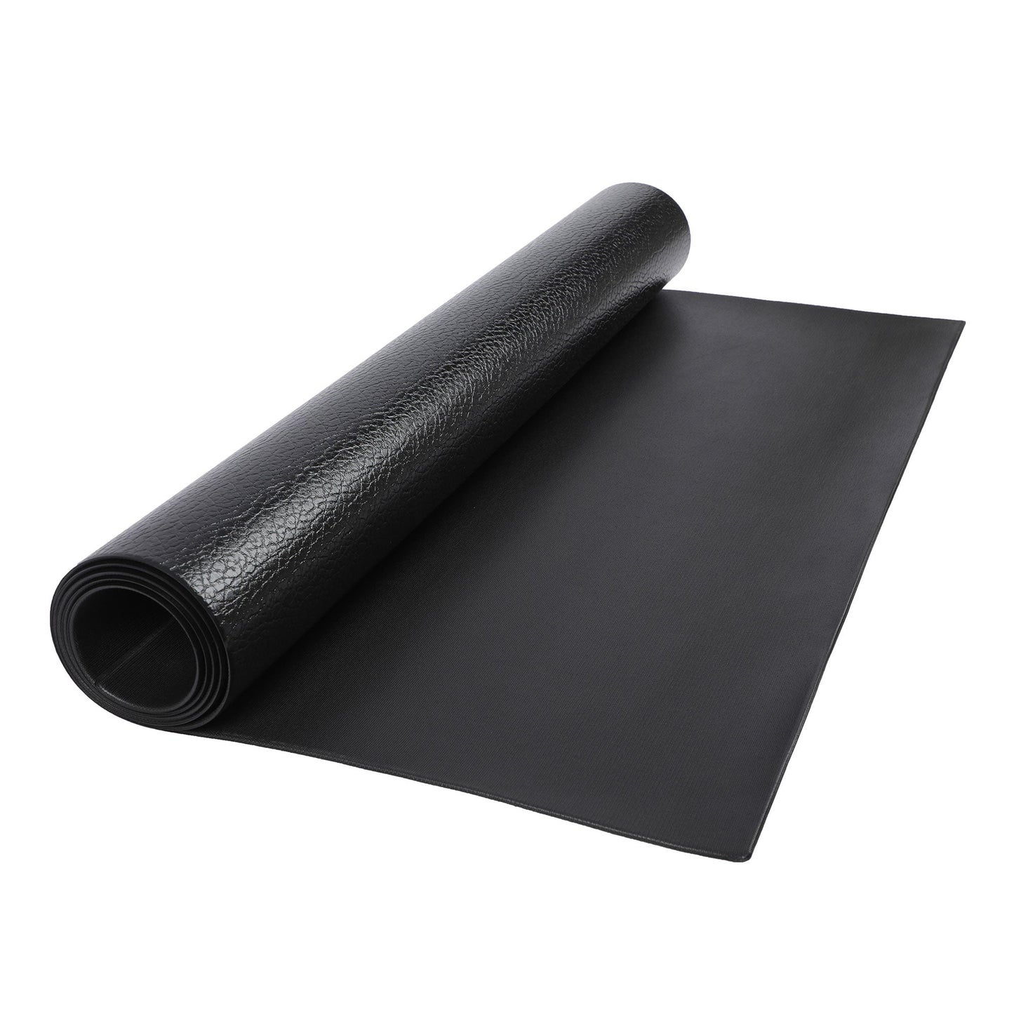 HolaHatha Lightweight Padded Foam Exercise Mat for Workout Activity, Large, Grey