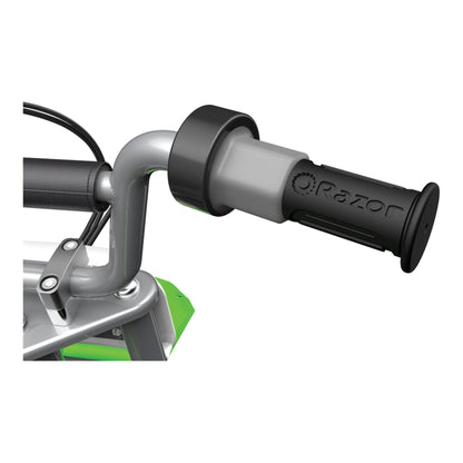 Razor MX400 Dirt Rocket 24V Electric Toy Motocross Dirt Bike, Green (2 Pack)