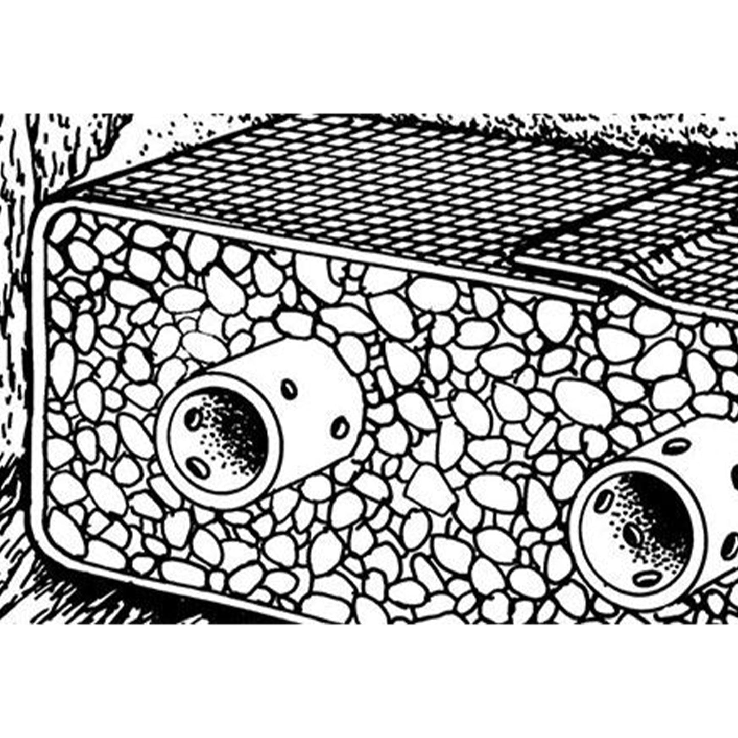 DeWitt Non Woven 4Oz Filter Fabric Patio or Sidewalk Protection Cover, 6' x 300'