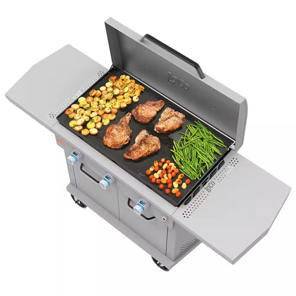 LoCo Cookers 3-Burner Digital Series II Propane SmartTemp Flat Top Grill, 36"