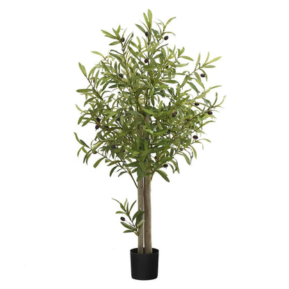 Maia Shop Artificial Olive Tree 3.5 Feet Tall Potted Home Decoration, 41 Inches