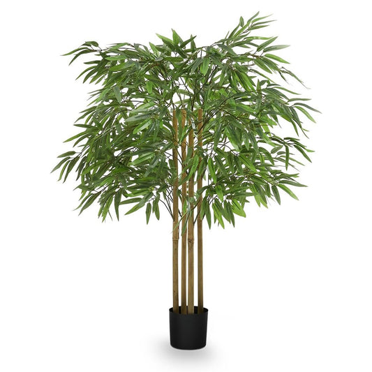 Maia Shop Artificial Bamboo Tree 3.5 Ft Tall Tropical Home Decoration, 41 Inches