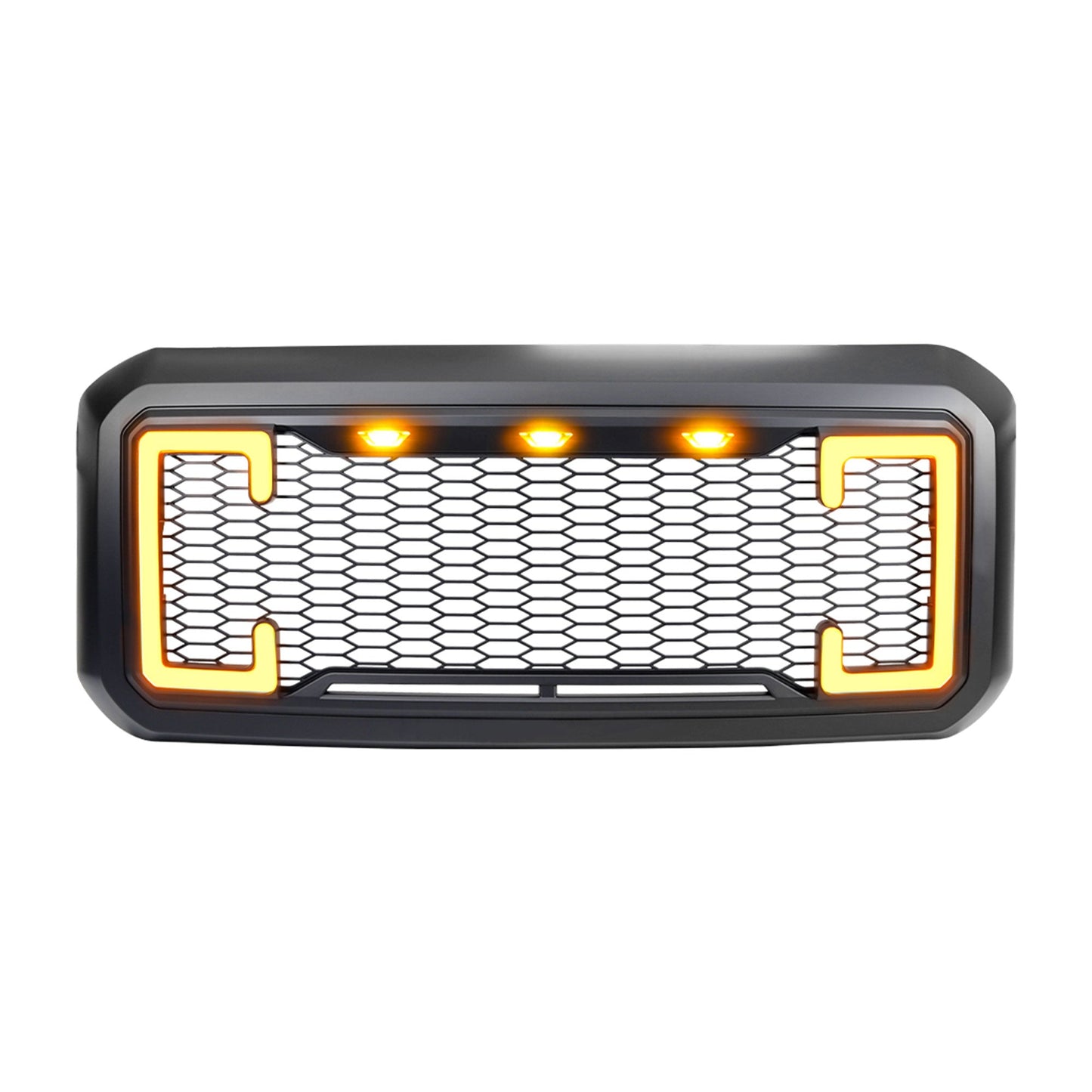 AMERICAN MODIFIED Raptor Style Mesh Grille for 2011-2016 Ford F250/350/450/550