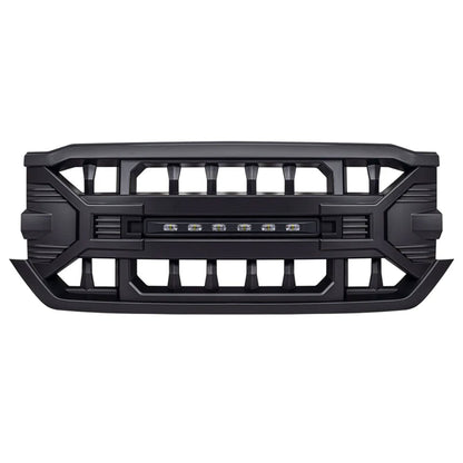 AMERICAN MODIFIED Armor Grille for 16-19 Chevrolet Silverado 1500, Matte Black