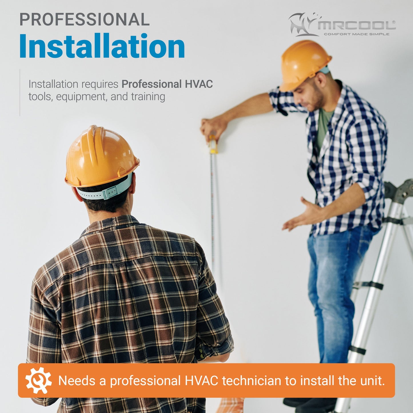 MRCOOL Advantage 12,000 BTU Ductless Inverter Wall Mount Heat Pump System, White