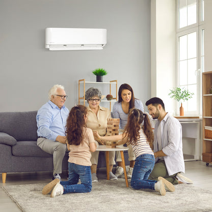 MRCOOL Advantage 12,000 BTU Ductless Inverter Wall Mount Heat Pump System, White