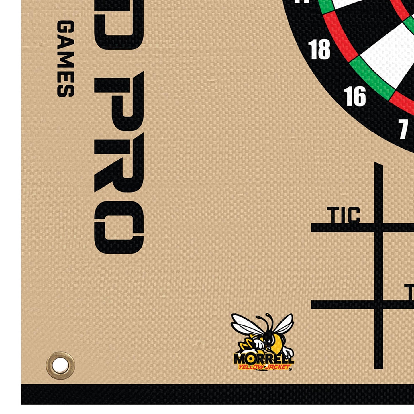 Morrell Yellow Jacket MOD Pro Games Wrap w/ Archery Pong and Dart Board Bullseye