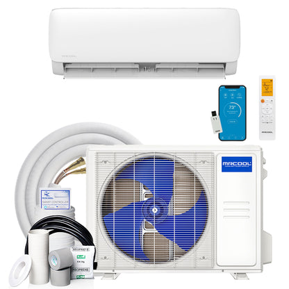 MRCOOL Easy Pro 24,000 BTU Ductless Heat Pump Split System with 16 Foot Lineset