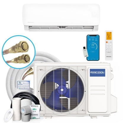 MRCOOL Easy Pro 24,000 BTU Ductless Heat Pump Split System with 16 Foot Lineset
