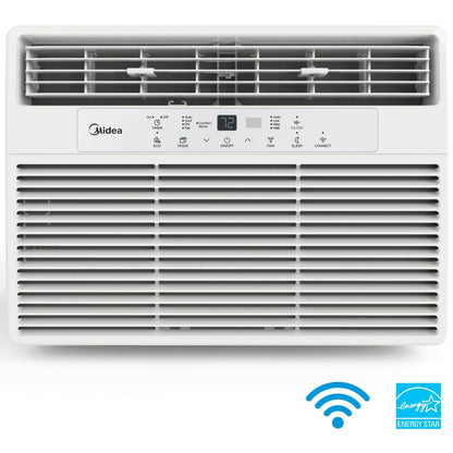 Midea 10,000 BTU ComfortSense Smart Window Air Conditioner Cools up to 450 Sq Ft