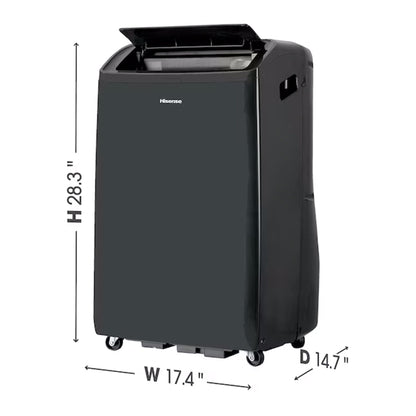 Hisense 550 Sq Ft Portable Air Conditioner with Heater & Includes Remote Control
