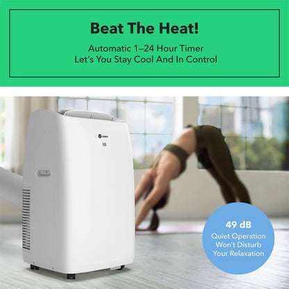 Vremi 10,000 BTU Portable Air Conditioner with Powerful Cooling Fan and Filter