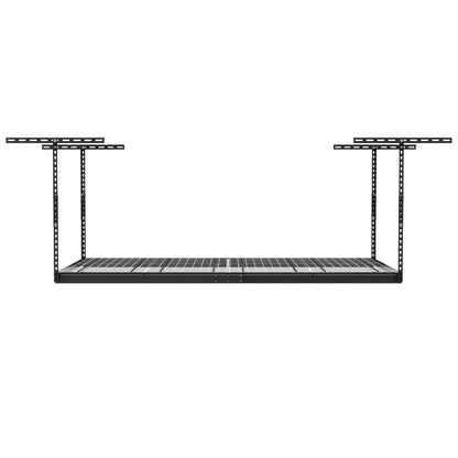 MonsterRax 4'x8' Overhead Garage Storage Rack Holds Up to 500 Pounds, Hammertone