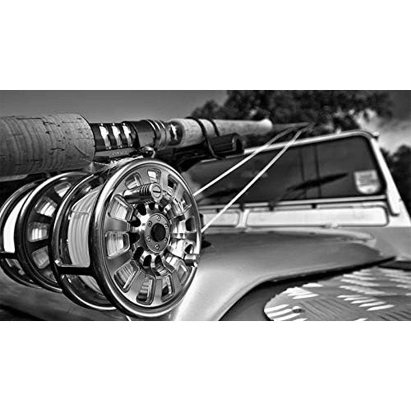 Vac Rac Multi Vaccum Rod Rack Holds up to 4 Rods and Reels with On/Off Lever