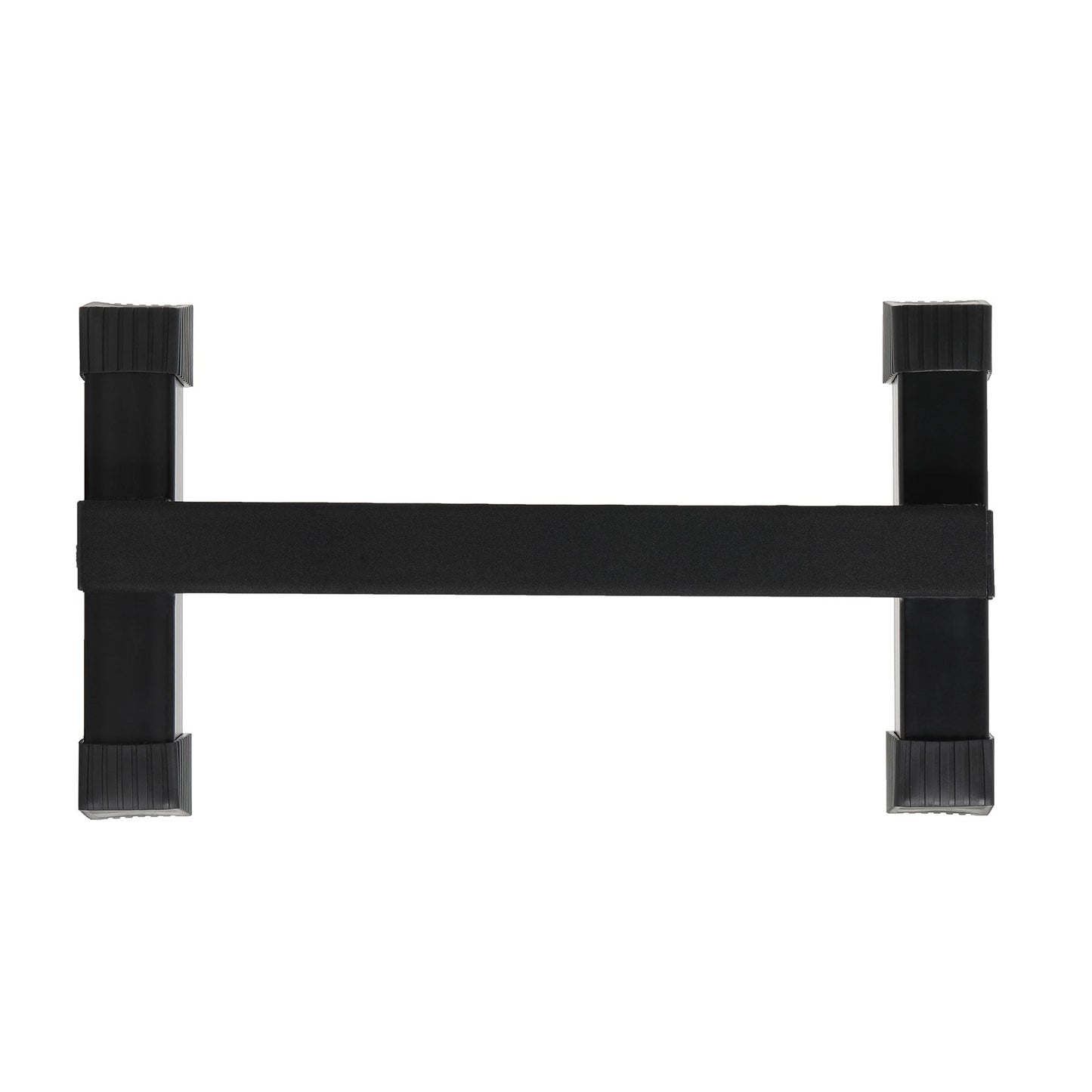 HolaHatha Calf Raise Bar Leg Exercise Non Slip Steel Fitness Stretcher, Black