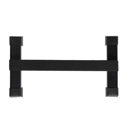 HolaHatha Calf Raise Bar Leg Exercise Non Slip Steel Fitness Stretcher, Black