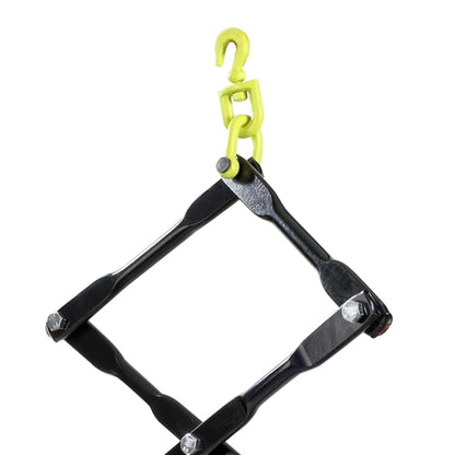 Boulder Tuff Powder Coated Metal 3,000 Pound High Capacity Rock Boulder Tongs